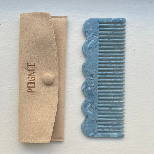 Peignee Classic Comb Blue